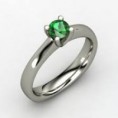 Anillo con esmeralda de Chivor